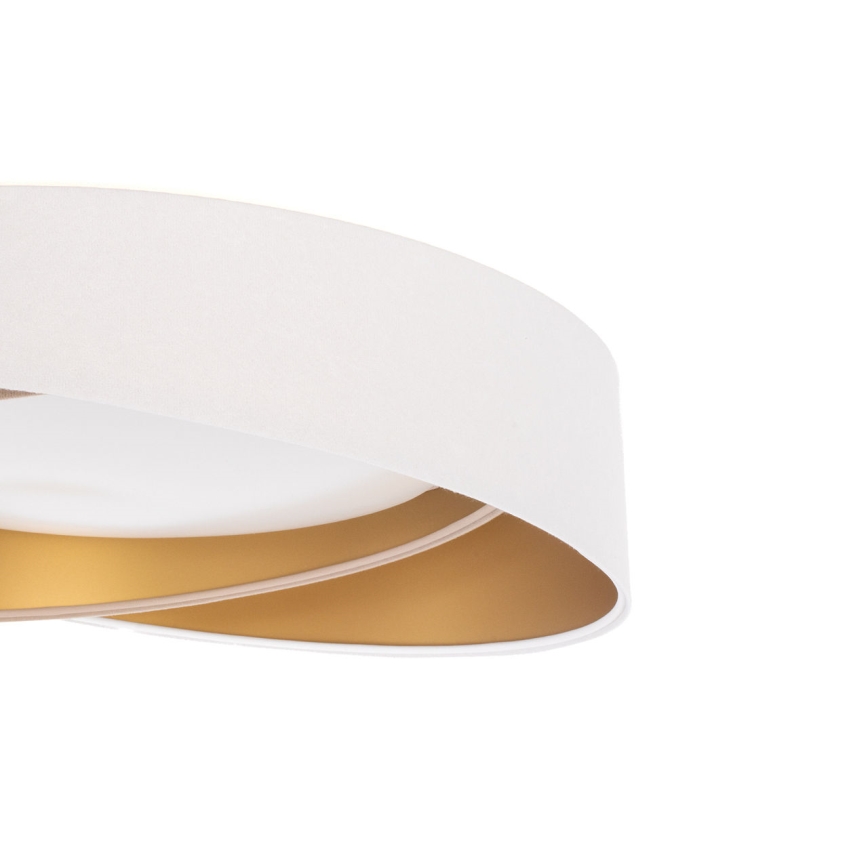 Plafoniera LED dimmerabile SMART GALAXY MODERN LED/24W/230V 3000-6500K Ø 55 cm bianco/beige/oro + telecomando