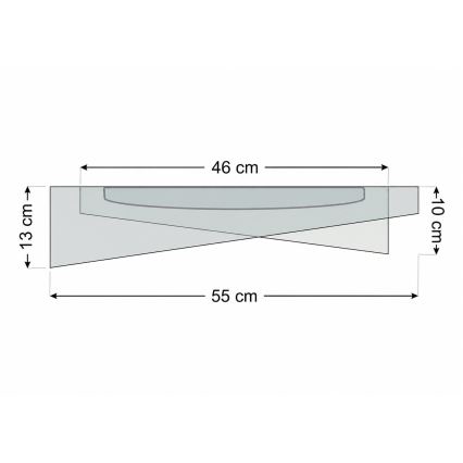 Plafoniera LED dimmerabile SMART GALAXY MODERN LED/24W/230V 3000-6500K Ø 55 cm bianco/beige/oro + telecomando