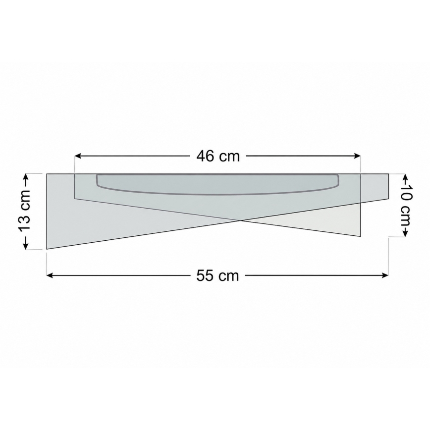 Plafoniera LED dimmerabile SMART GALAXY MODERN LED/24W/230V 3000-6500K Ø 55 cm bianco/beige/oro + telecomando
