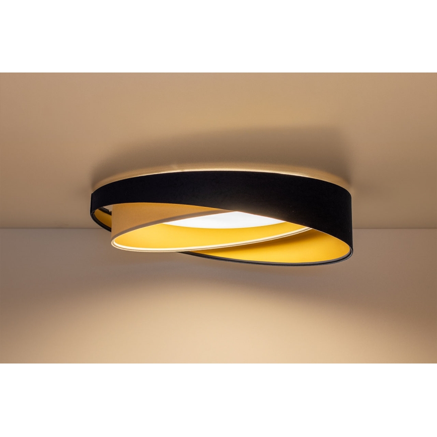 Plafoniera LED dimmerabile SMART GALAXY MODERN LED/24W/230V 3000-6500K Ø 55 cm blu/bianco/oro + telecomando