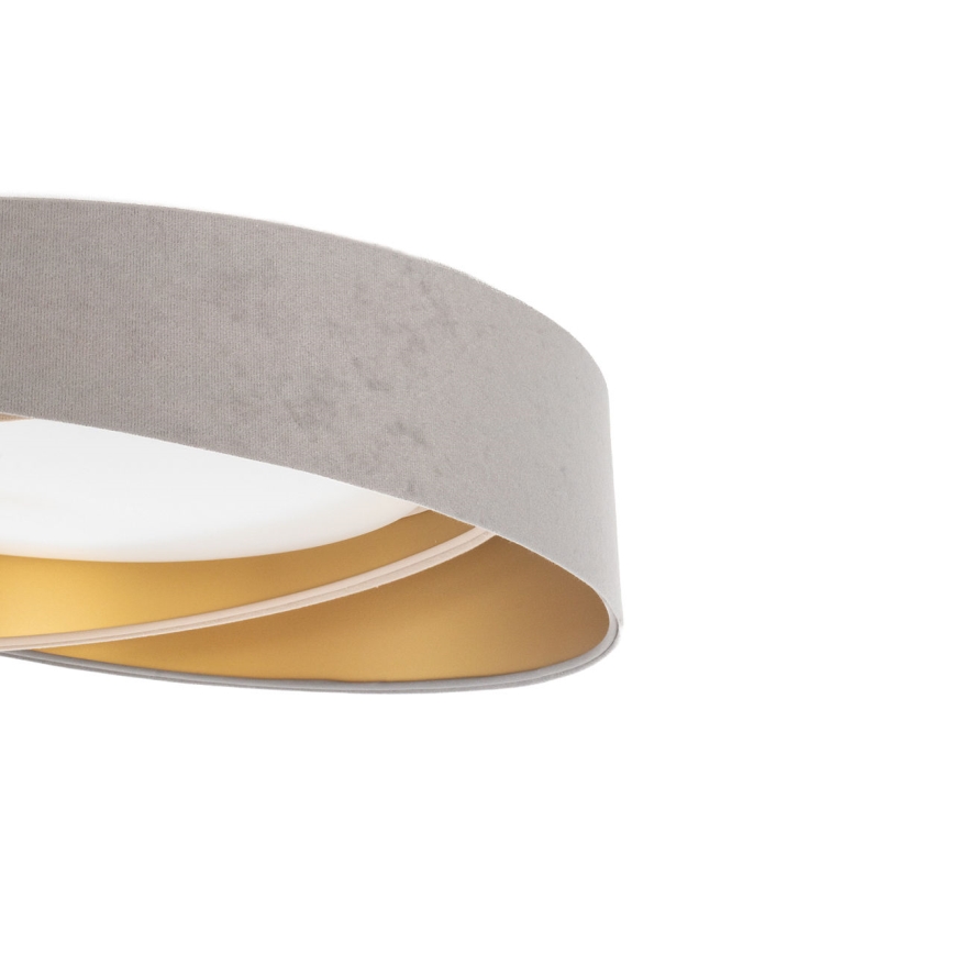 Plafoniera LED dimmerabile SMART GALAXY MODERN LED/24W/230V 3000-6500K Ø 55 cm grigio/beige/oro + telecomando