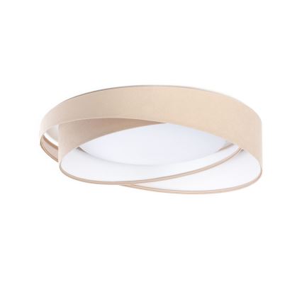 Plafoniera LED dimmerabile SMART GALAXY MODERN LED/24W/230V 3000-6500K Ø 55 cm beige/bianco + telecomando
