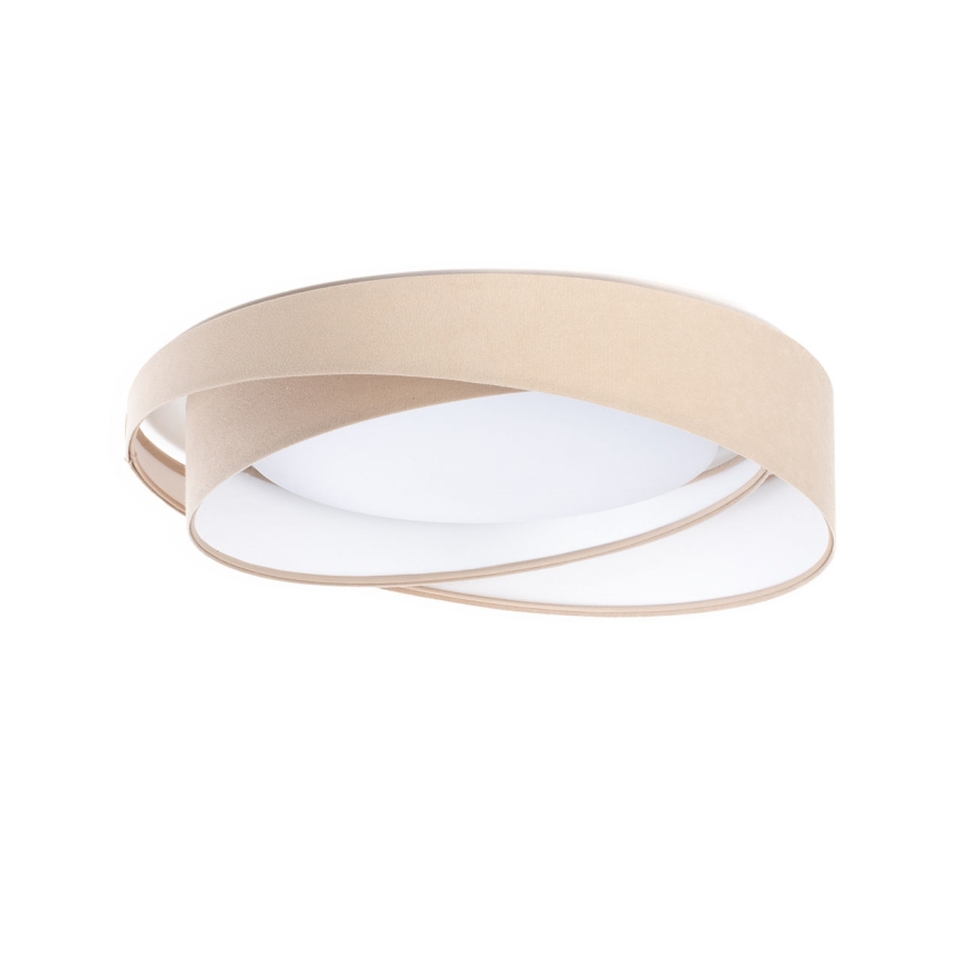 Plafoniera LED dimmerabile SMART GALAXY MODERN LED/24W/230V 3000-6500K Ø 55 cm beige/bianco + telecomando