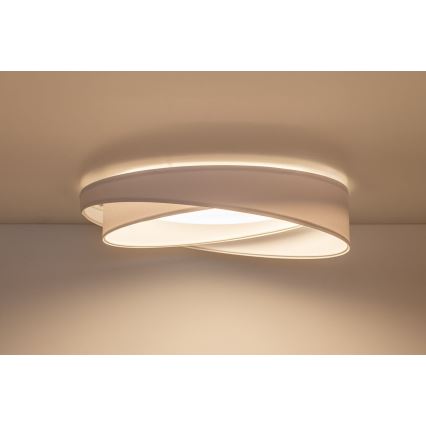Plafoniera LED dimmerabile SMART GALAXY MODERN LED/24W/230V 3000-6500K Ø 55 cm bianca + telecomando