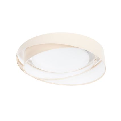 Plafoniera dimmerabile SMART GALAXY MODERN a LED, 24W, 230V, 3000-6500K, Ø 55 cm, crema/bianco + telecomando