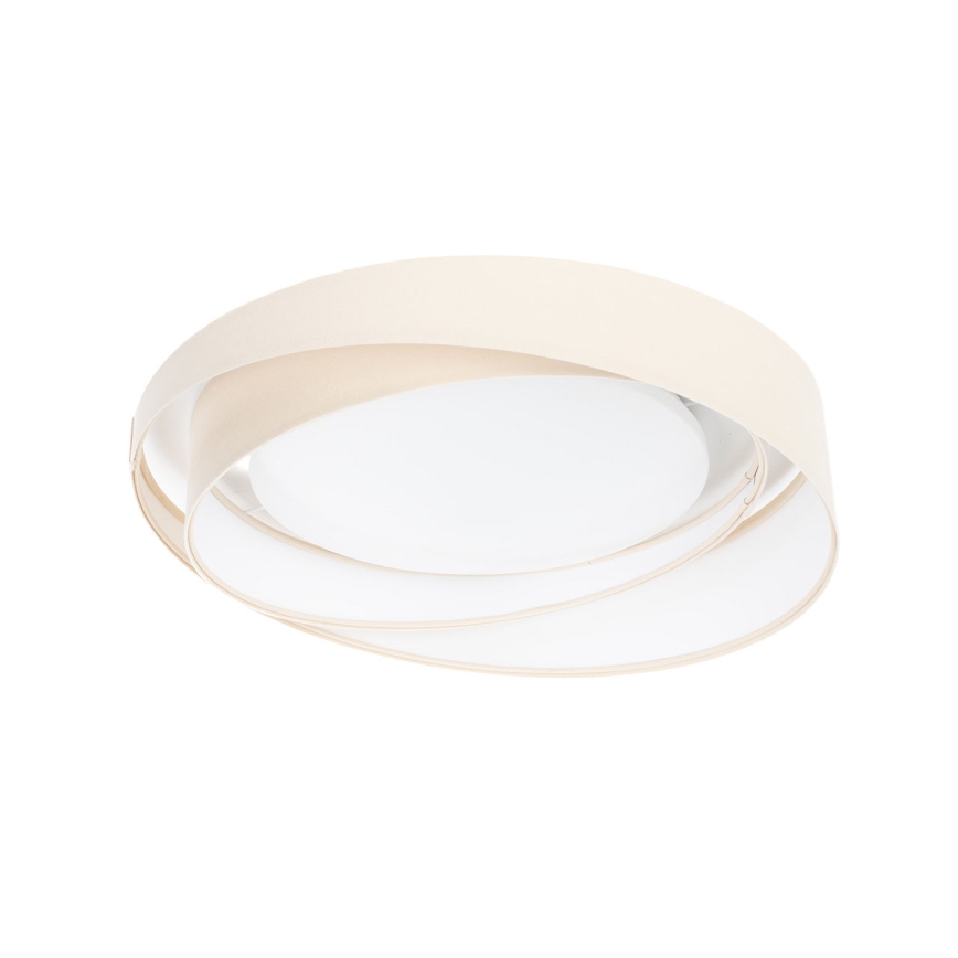 Plafoniera dimmerabile SMART GALAXY MODERN a LED, 24W, 230V, 3000-6500K, Ø 55 cm, crema/bianco + telecomando