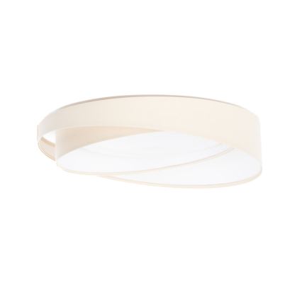 Plafoniera dimmerabile SMART GALAXY MODERN a LED, 24W, 230V, 3000-6500K, Ø 55 cm, crema/bianco + telecomando