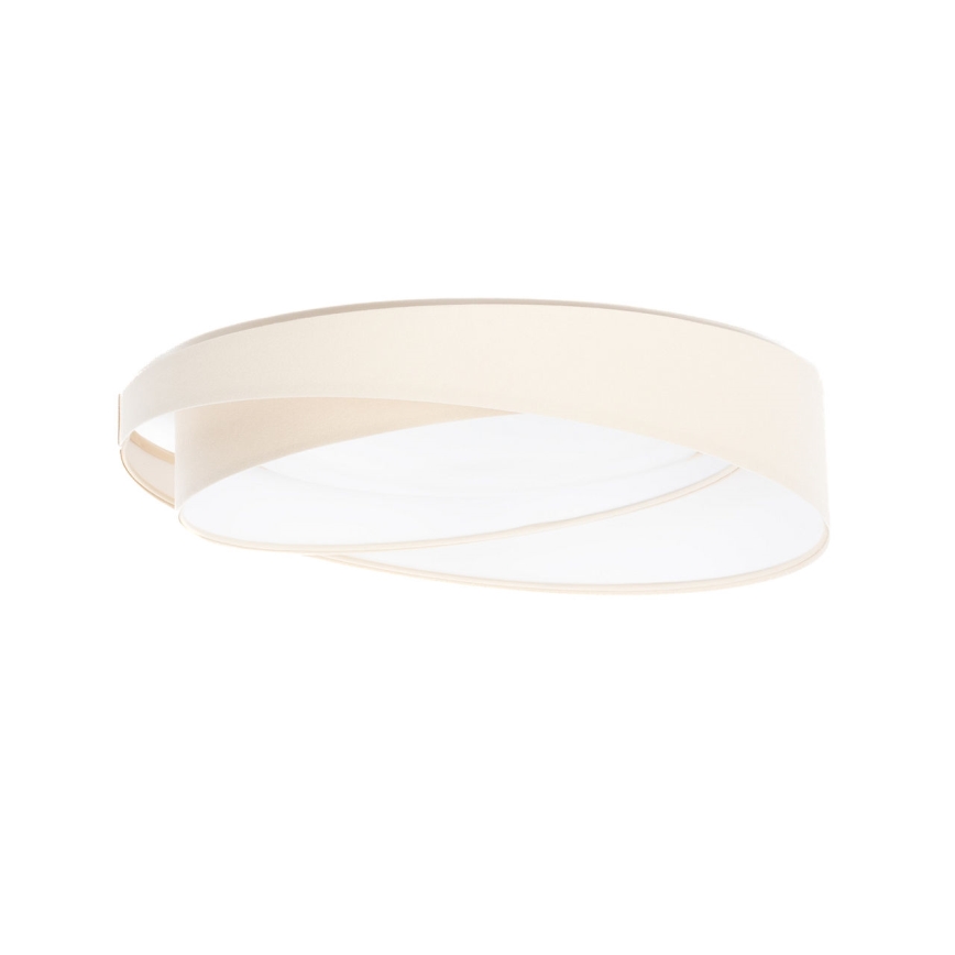 Plafoniera dimmerabile SMART GALAXY MODERN a LED, 24W, 230V, 3000-6500K, Ø 55 cm, crema/bianco + telecomando