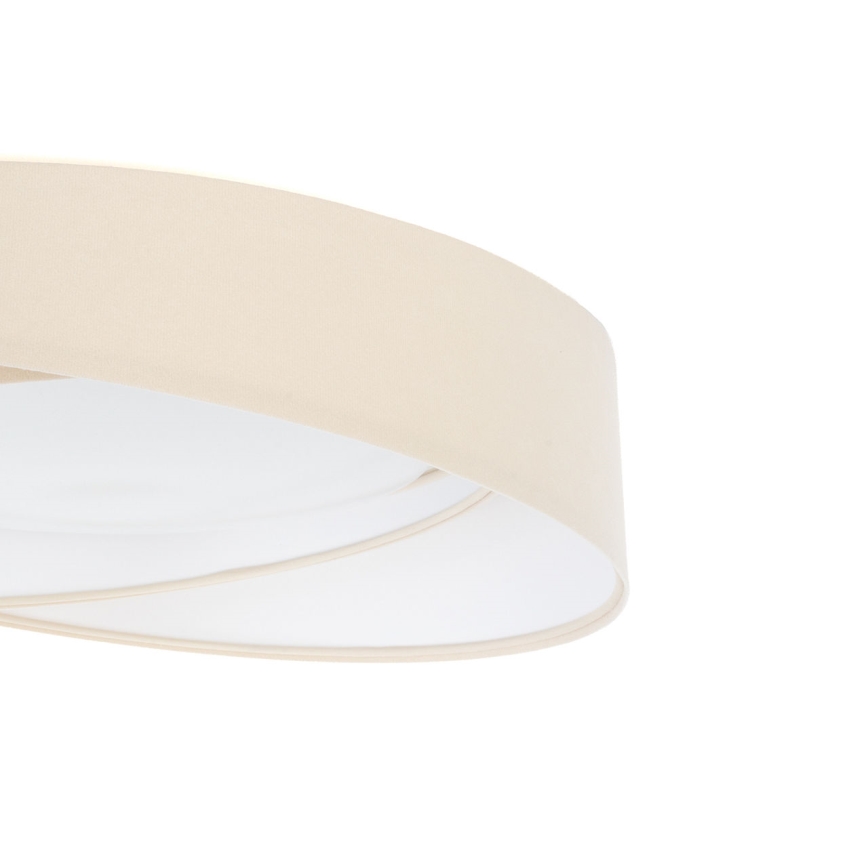 Plafoniera dimmerabile SMART GALAXY MODERN a LED, 24W, 230V, 3000-6500K, Ø 55 cm, crema/bianco + telecomando