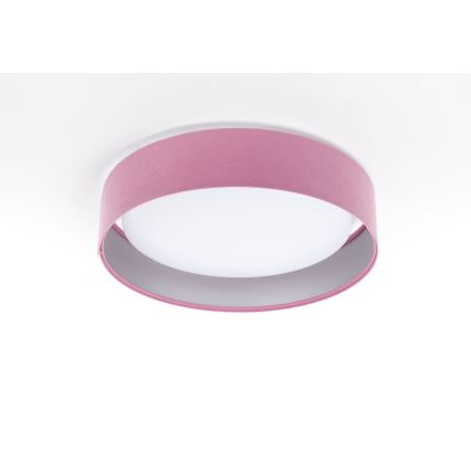 Plafoniera LED dimmerabile SMART GALAXY LED/24W/230V rosa/argento 3000-6500K + telecomando