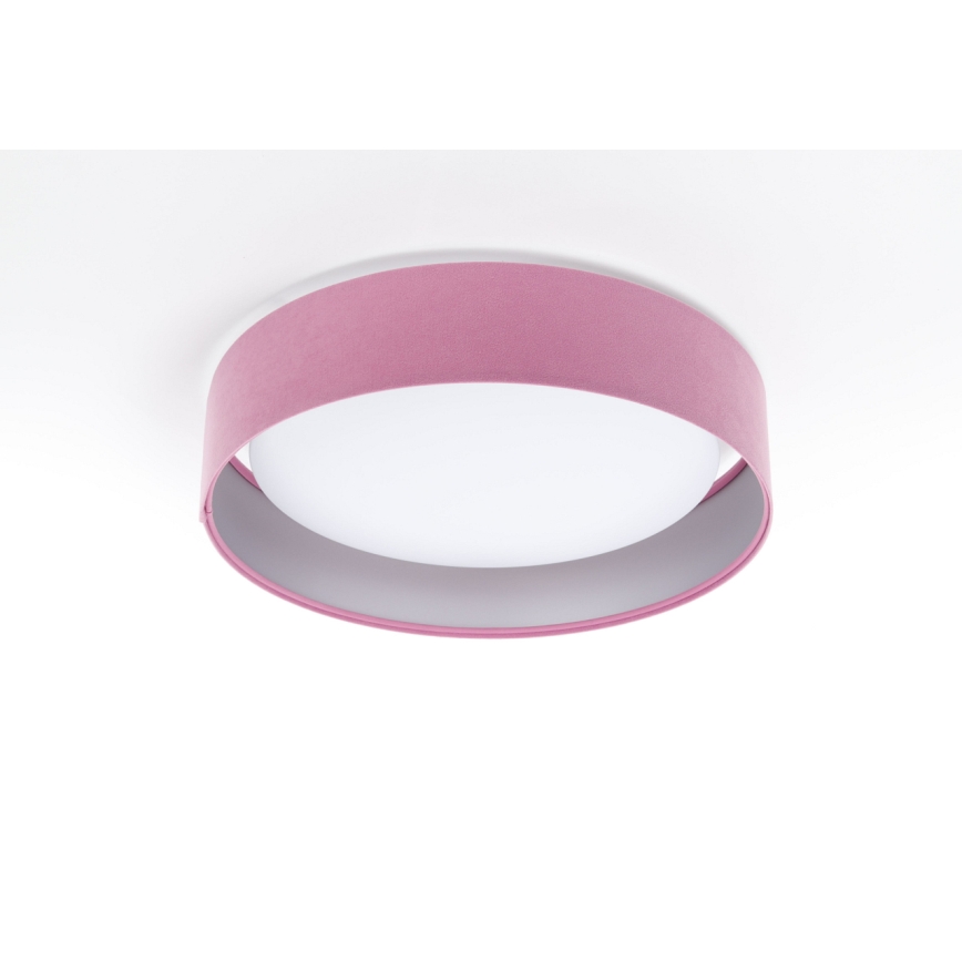 Plafoniera LED dimmerabile SMART GALAXY LED/24W/230V rosa/argento 3000-6500K + telecomando