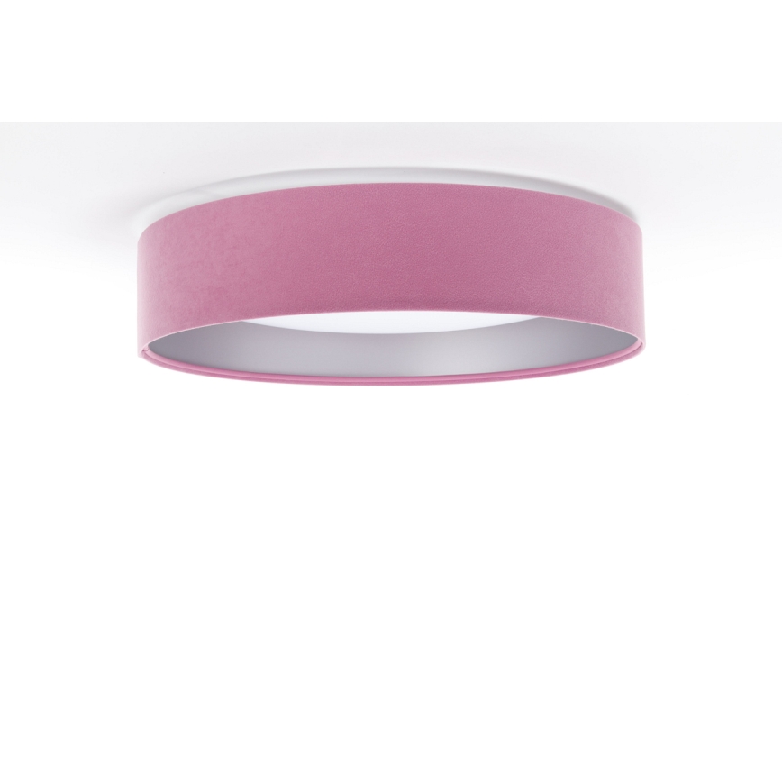 Plafoniera LED dimmerabile SMART GALAXY LED/24W/230V rosa/argento 3000-6500K + telecomando