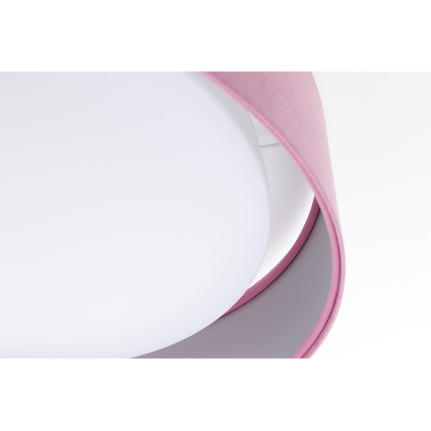 Plafoniera LED dimmerabile SMART GALAXY LED/24W/230V rosa/argento 3000-6500K + telecomando