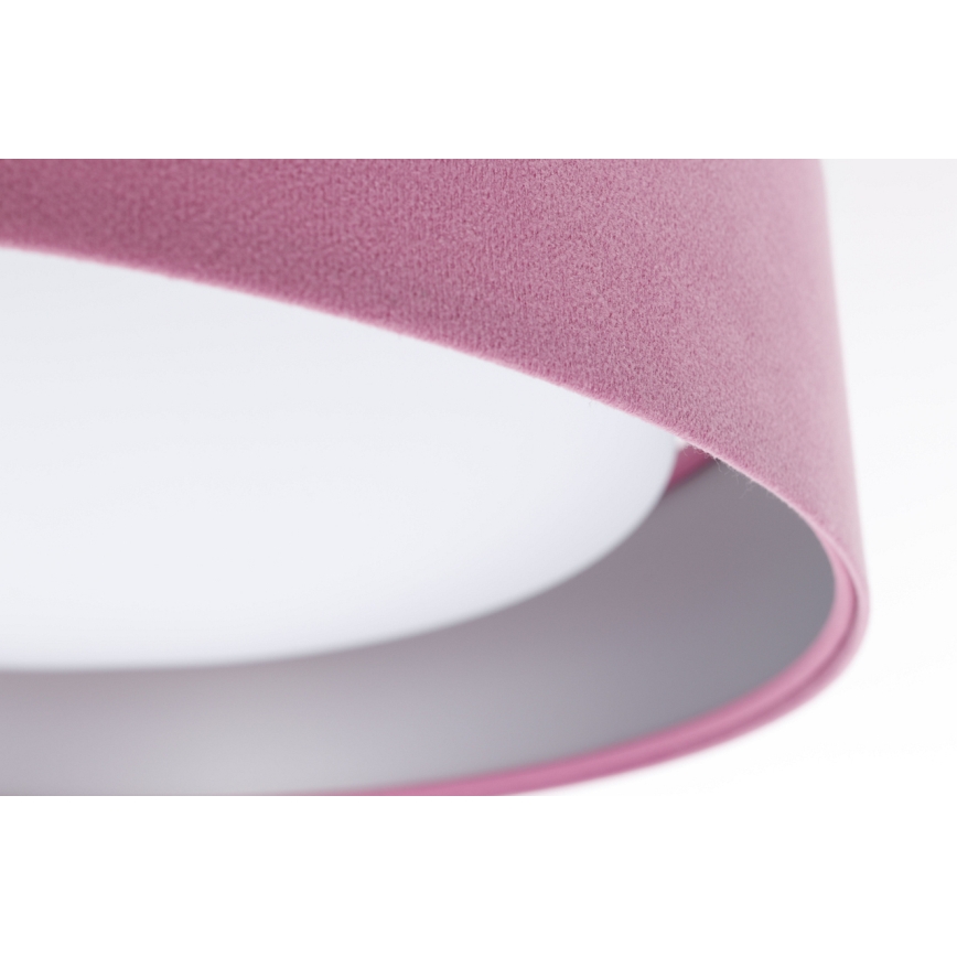 Plafoniera LED dimmerabile SMART GALAXY LED/24W/230V rosa/argento 3000-6500K + telecomando