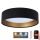 Plafoniera LED dimmerabile SMART GALAXY LED/36W/230V d. 55 cm 2700-6500K Wi-Fi Tuya nero/oro + telecomando