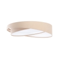 Plafoniera LED dimmerabile SMART GALAXY MODERN LED/24W/230V 3000-6500K Ø 55 cm beige/bianco + telecomando