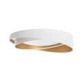 Plafoniera LED dimmerabile SMART GALAXY MODERN LED/24W/230V 3000-6500K Ø 55 cm bianco/oro + telecomando