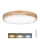 Plafoniera LED dimmerabile SOLID OAK LED/60W/230V 3000-6500K quercia diametro 51 cm + telecomando