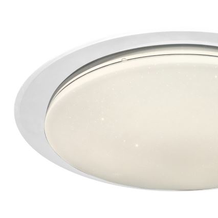 Plafoniera LED dimmerabile SONIC LED/35W/230V 3000-6000K ø 45 cm bianca + telecomando