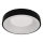 Plafoniera LED DRAX LED/32W/230V 4000K Ø 38 cm nera