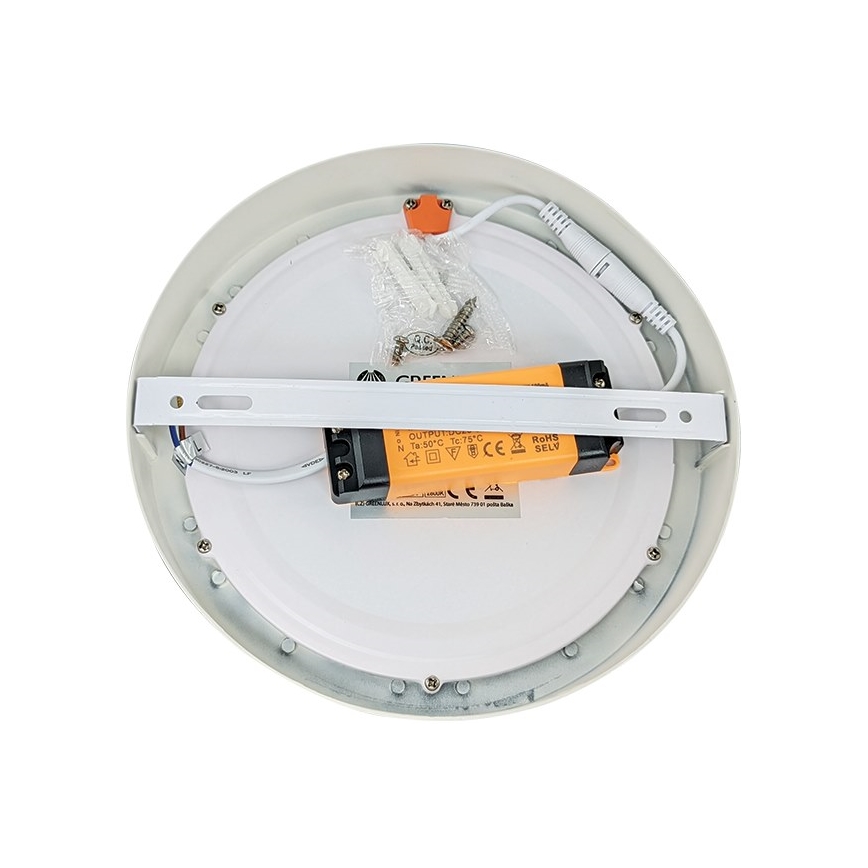 Plafoniera LED FENIX LED/12W/230V 2800K diametro 17 cm