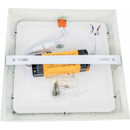 Plafoniera LED FENIX LED/24W/230V 3800K 29,8 cm neve bianco