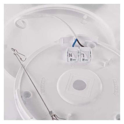 Plafoniera LED FLORI LED/22W/230V 4000K nero 42x42 cm