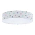 Plafoniera LED GALAXY KIDS LED/24W/230V punti colorato