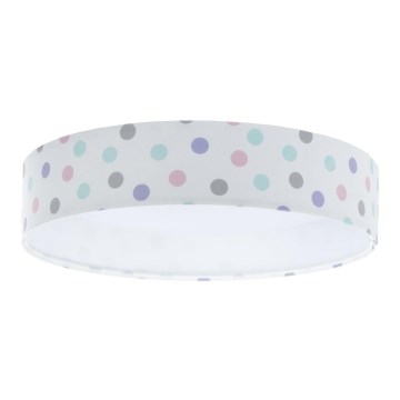 Plafoniera LED GALAXY KIDS LED/24W/230V punti colorato