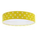 Plafoniera LED GALAXY KIDS LED/24W/230V punti giallo/bianco