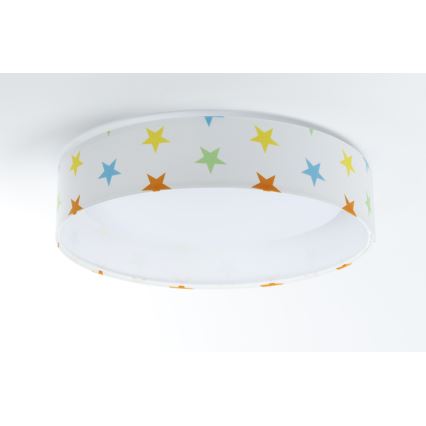 Plafoniera LED GALAXY KIDS LED/24W/230V stelle colorato