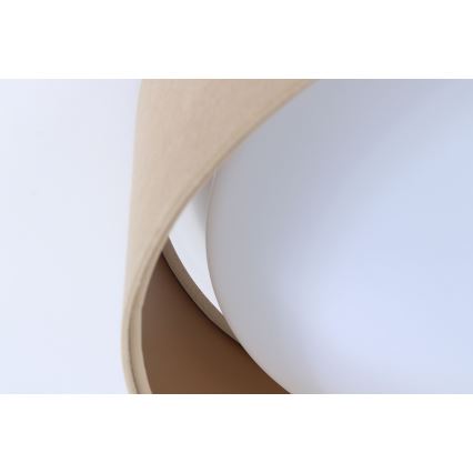Plafoniera LED GALAXY 24W/230V Ø 44 cm beige/oro