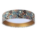 Plafoniera LED GALAXY LED/24W/230V colorato/oro