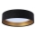 Plafoniera LED GALAXY LED/24W/230V diam. 44 cm nero/oro