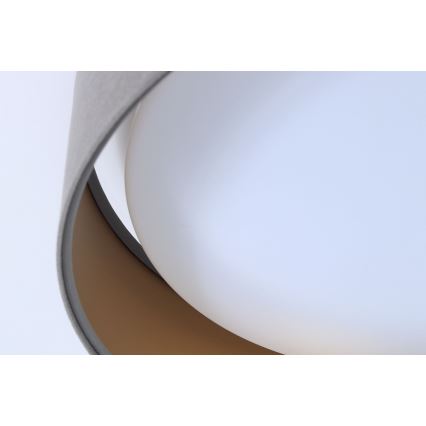 Plafoniera LED da soffitto GALAXY LED/24W/230V diam. 44 cm grigio/oro