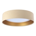 Plafoniera LED GALAXY LED/24W/230V Ø 44 cm beige/oro