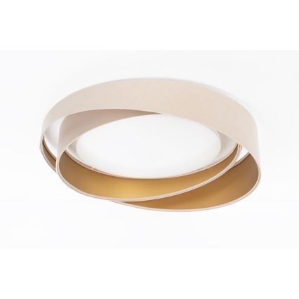 Plafoniera LED GALAXY MODERN LED/24W/230V Ø 55 cm beige/oro