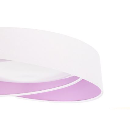 Plafoniera LED GALAXY MODERN LED/24W/230V Ø 55 cm bianco/viola