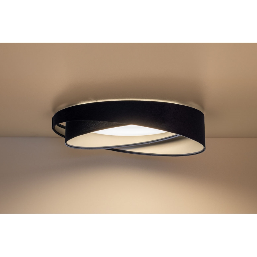 Plafoniera LED GALAXY MODERN LED/24W/230V Ø 55 cm blu/argento