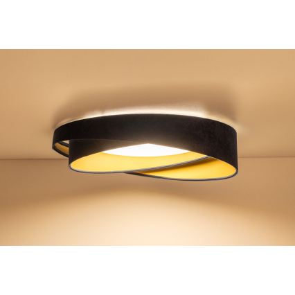Plafoniera LED GALAXY MODERN LED/24W/230V Ø 55 cm blu/oro