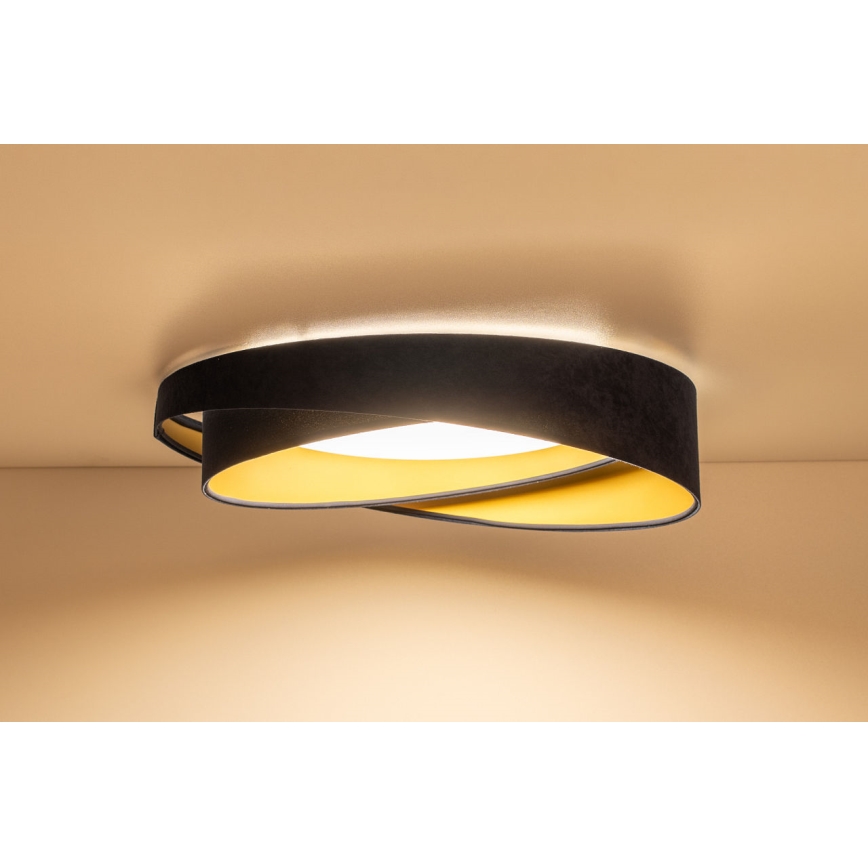 Plafoniera LED GALAXY MODERN LED/24W/230V Ø 55 cm blu/oro