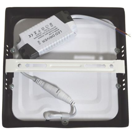 Plafoniera LED GERRY LED/12W/230V 4000K nero