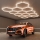 Plafoniera LED HEXAGON LED/570W/85-265V 4000K 522x298 cm CRI 90 IP44 bianca