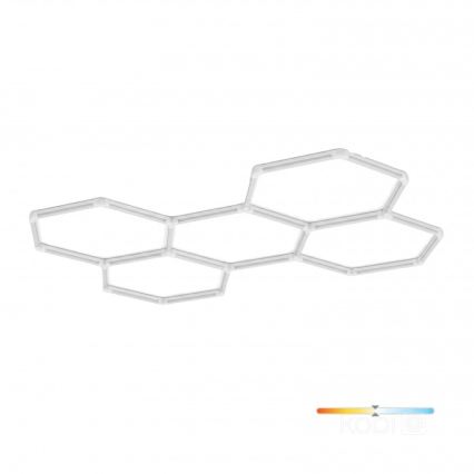 Plafoniera LED HEXLINE LED/216W/230V 4000K 208x300 cm bianco