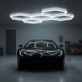 Plafoniera LED HEXLINE LED/216W/230V 6500K 208x300 cm bianco