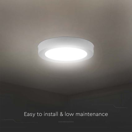 Plafoniera LED LED/12W/230V 4000K bianco