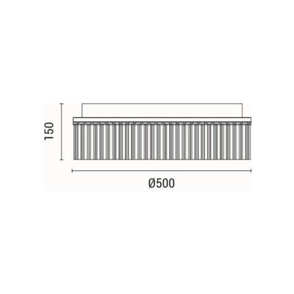 Plafoniera LED LED/18W/230V 3000K