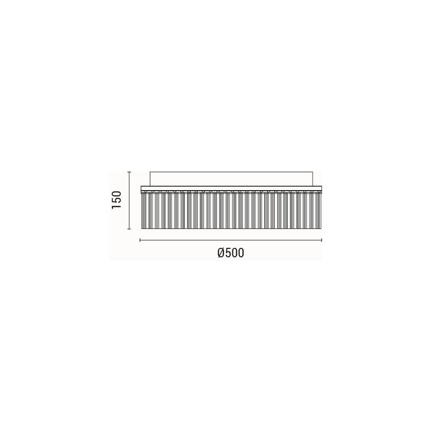 Plafoniera LED LED/18W/230V 3000K