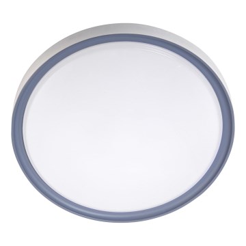Plafoniera LED LED/18W/230V diametro 30 cm bianco/grigio