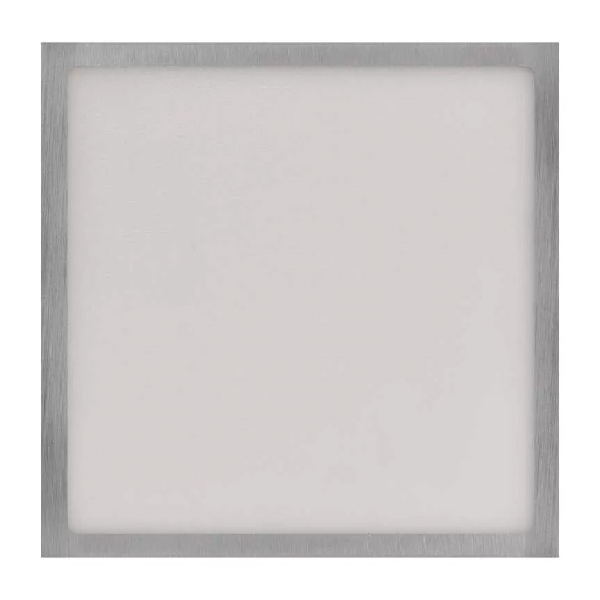 Plafoniera LED NEXXO LED/21W/230 3000/3500/4000K 22,5x22,5 cm cromo opaco